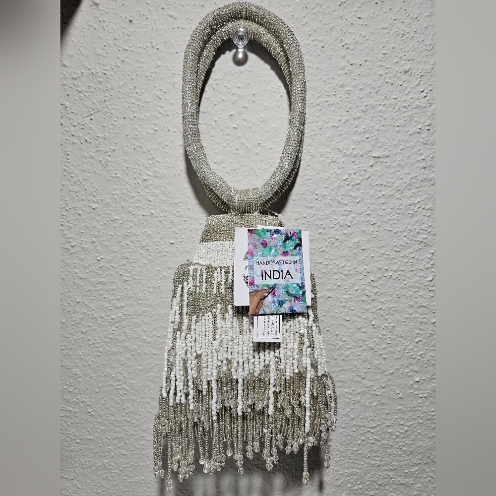 - Viral beaded purse made in Indian handbag